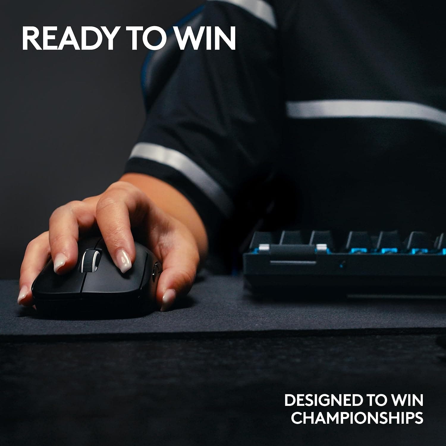Logitech G PRO X SUPERLIGHT 2 LIGHTSPEED Wireless Gaming Mouse, Lightweight, LIGHTFORCE Hybrid Switches, HERO 2 Sensor, 32,000 DPI, 5 Programmable Buttons, USB-C Charging, PC & Mac - White - 5
